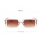 Винтидж цветни дамски слънчеви очила с издължена квадратна форма 9