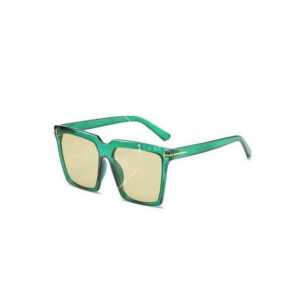 Големи винтидж дамски слънчеви очила в квадратна форма 2