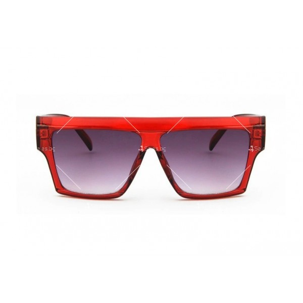Дамски винтидж Oversized слънчеви очила 1