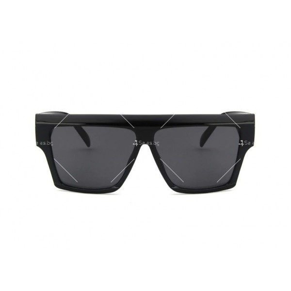 Дамски винтидж Oversized слънчеви очила 3