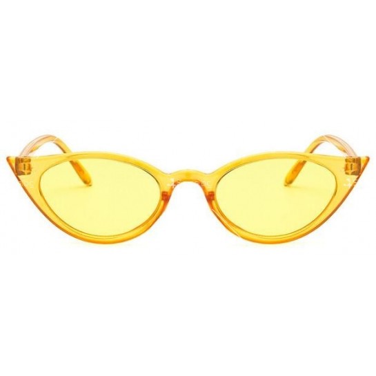 Секси издължени ретро дамски слънчеви очила котешки очи