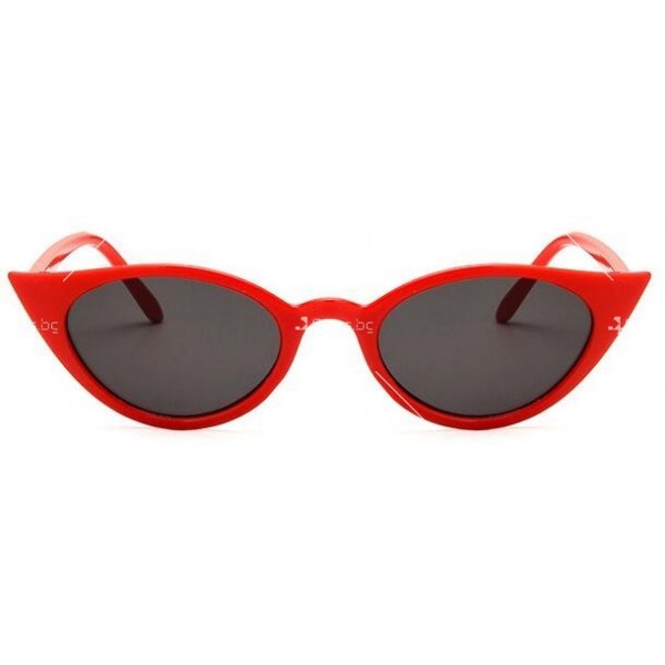 Секси издължени ретро дамски слънчеви очила котешки очи 5