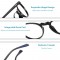 Дамски кръгли очила за компютър с гъвкави оптични рамки и Blue Light Blocking 12