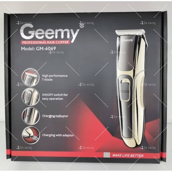 Акумулаторна машинка за подстригване и оформяне GEEMY GM 6069 - SHAV73 2