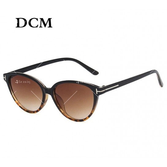 Малки дамски слънчеви очила тип Cateye DCM 7698