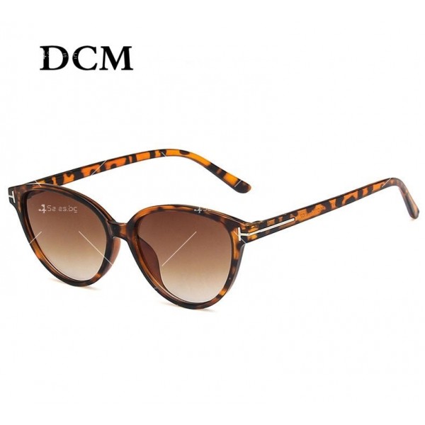 Малки дамски слънчеви очила тип Cateye DCM 7698 3