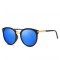 Дамски слънчеви очила с кръгли огледални лещи и защита UV400 DCM 2