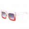 Ретро дамски слънчеви очила с дебела квадратна рамка DCM 5