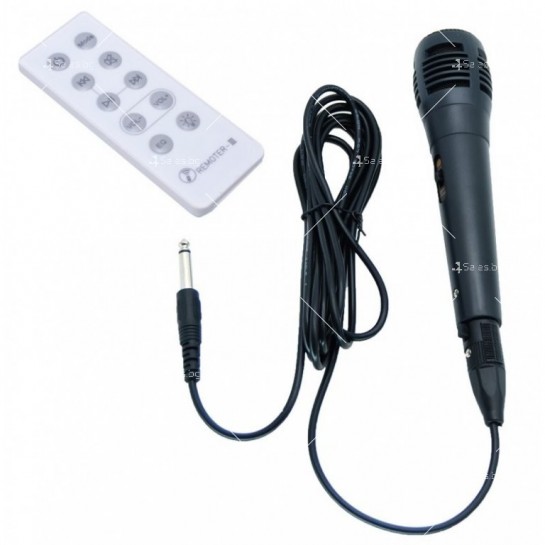 Компактна Bluetooth колона за караоке с безжичен микрофон KTS 1328