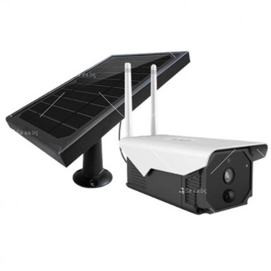 Соларна Водоустойчива Wifi камера, FUll HD, x4 zoom, безжична, външен монтаж
