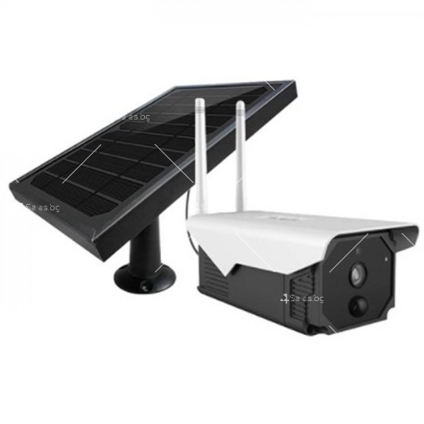Соларна Водоустойчива Wifi камера, FUll HD, x4 zoom, безжична, външен монтаж 1