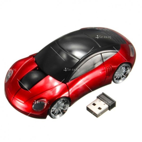 Оптична безжична мишка във формата на кола 5