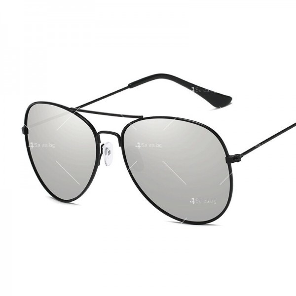 Дамски слънчеви очила тип авиатор с двойна рамка UV400 защита 6