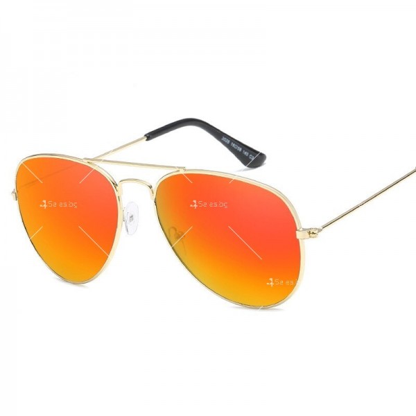 Дамски слънчеви очила тип авиатор с двойна рамка UV400 защита 10