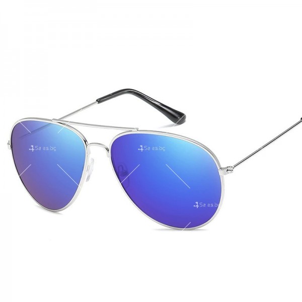 Дамски слънчеви очила тип авиатор с двойна рамка UV400 защита 12