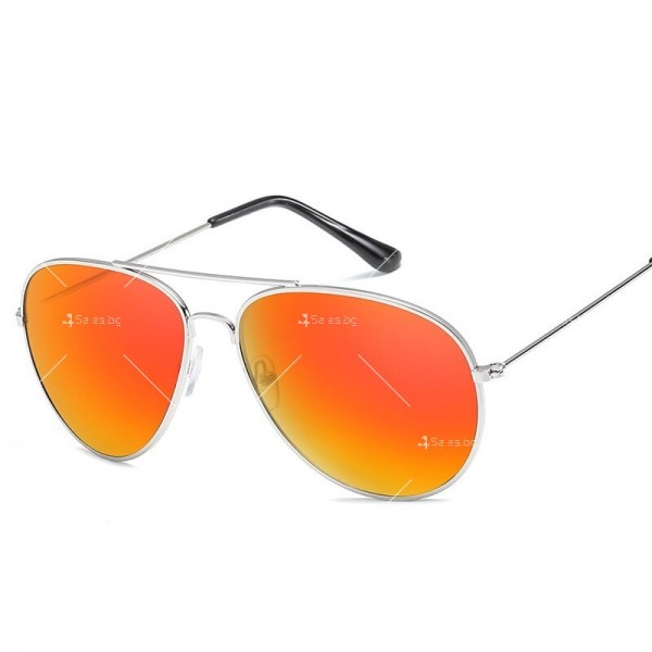 Дамски слънчеви очила тип авиатор с двойна рамка UV400 защита 17