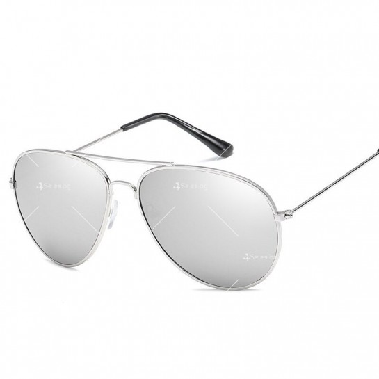 Дамски слънчеви очила тип авиатор с двойна рамка UV400 защита