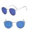 Дамски слънчеви очила с кръгли огледални стъкла 5