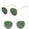 Дамски слънчеви очила с кръгли огледални стъкла 11