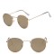 Дамски слънчеви очила с кръгли огледални стъкла 12