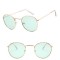 Дамски слънчеви очила с кръгли огледални стъкла 18