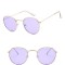 Дамски слънчеви очила с кръгли огледални стъкла 20