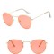 Дамски слънчеви очила с кръгли огледални стъкла 21