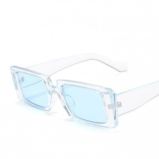 Дамски ретро слънчеви очила с правоъгълна рамка