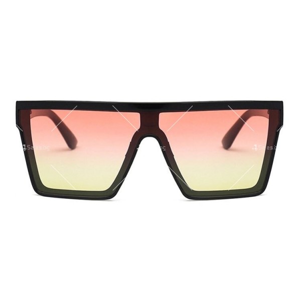 Дамски слънчеви oversized очила в квадратна форма 1