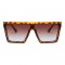 Дамски слънчеви oversized очила в квадратна форма 3