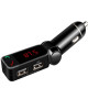 Блутут за кола (MP3player FM предавател зарядно USB и Bluetooth) HF4 1