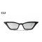 Ретро дамски слънчеви очила тип котешки очи 12