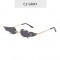 Дамски парти слънчеви очила във формата на листа 2