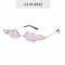 Дамски парти слънчеви очила във формата на листа 4