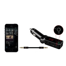Блутут за кола (MP3player FM предавател зарядно USB и Bluetooth) HF4 7