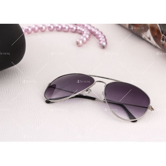 Дамски очила тип „Авиатор“ с огледални стъкла в различни цветове YJ84