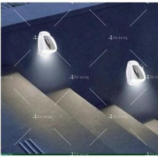 Соларна лампа за стена HOFFTECH, 8 LED SMD диода, 10W мощност H LED65