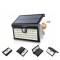 Соларна сгъваема лампа за градина, сензор за движение, 34 LED диода, мощност 15W 2