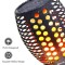 Соларна LED лампа имитираща огън със светлинен сензор и 56 диода H LED84 7