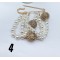 Колекция от брошки с перлени елементи и висулки с блестящи кристали Е15 6