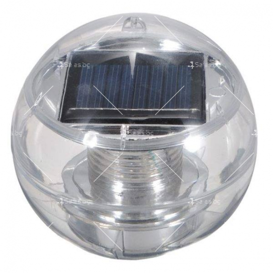 Соларна декоративна лампа, сфера с акумулаторна батерия