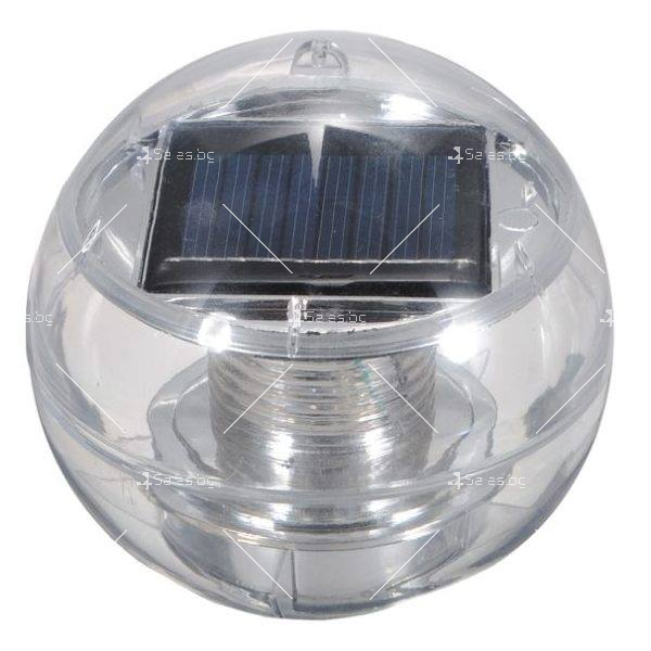 Соларна декоративна лампа, сфера с акумулаторна батерия 9