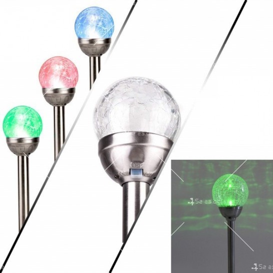 Декоративна соларна лампа, променящи се цветове H LED68
