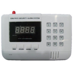 Алармена система с 99 безжични зони PSTN за мобилен и стационарен телефон GSM ALM 1