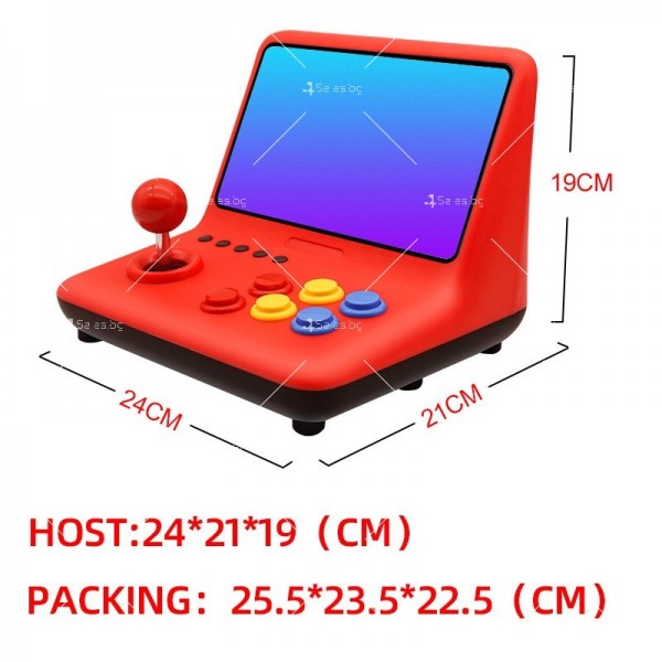 Ретро игра с 12-инчов цветен екран и 3D джойстик PSP4 7
