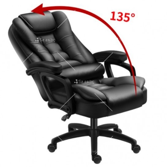 Едноточков масажен стол, кожено покритие OFFICE MASSAGE CHAIR 007