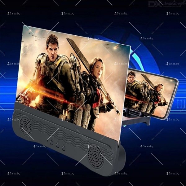 Увеличителен 12-инчов екран с двоен Bluetooth високоговорител TV881