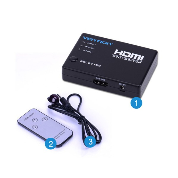 HDMI мини превключвател с дистанционно управление 5IN1 THUNDEAL CA36 7