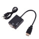 Висококачествен адаптер за конвертиране от HDMI към VGA Audio 3,5, CA83 6