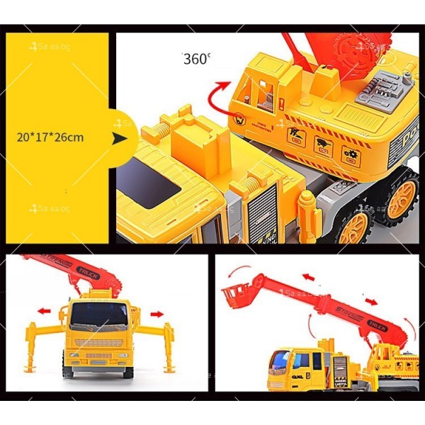 Комплект от детски, мини превозни средства - WJ54 3